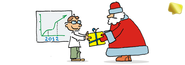 Блогун: Дед Мороз дарит подарки за хорошее поведение
